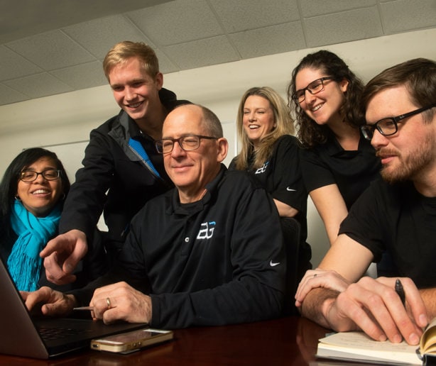 Berkshire Grey employees working together.