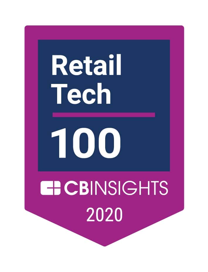 CBINSIGHTS Retail Tech 100 award 2020