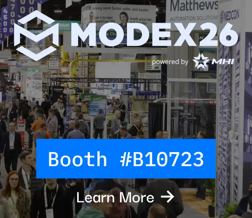 Berkshire Grey Modex 2026 Menu Banner